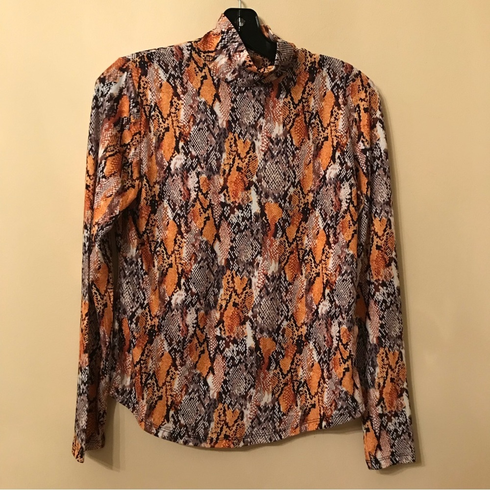 Truth by Republic Snake Print Blouse. Pullover style